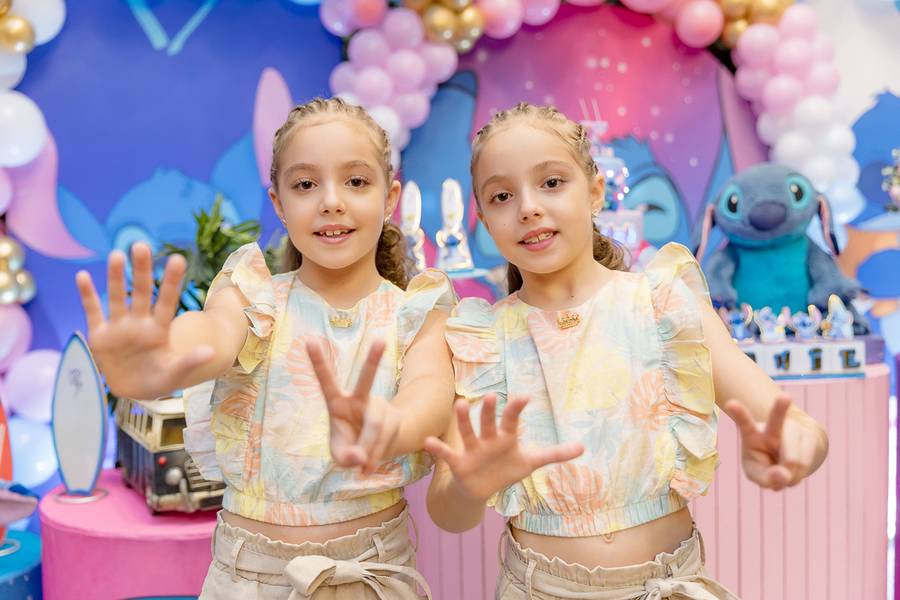 Aniversário Infantil de Livia e Sophie fazem 7