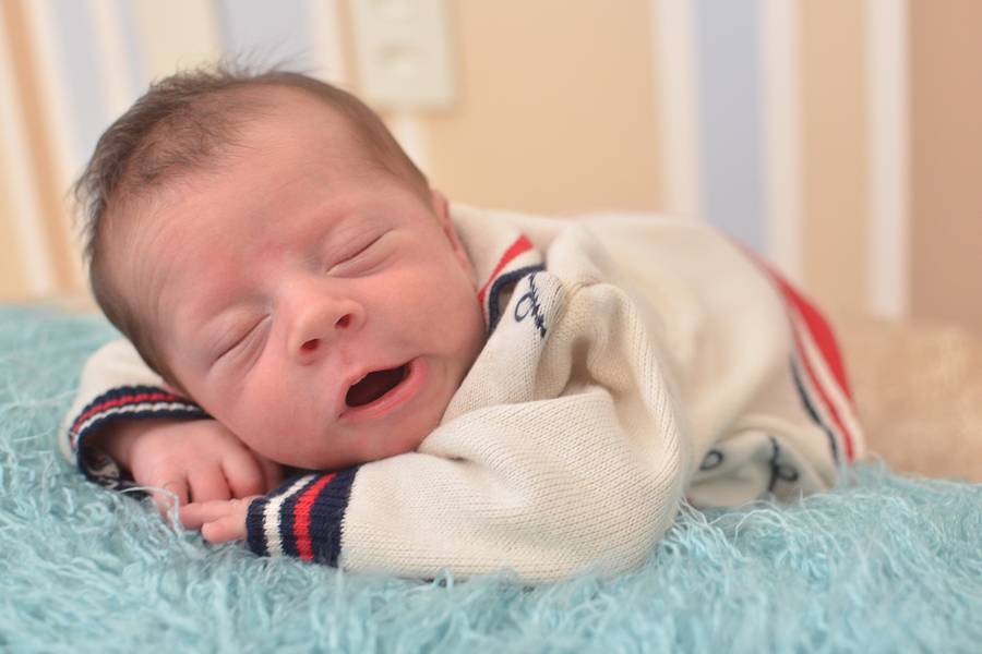 Newborn de Príncipe Anthony