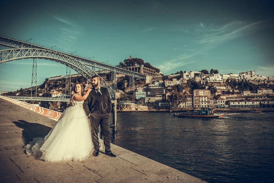 Sessões de Love the Dress Adriana e Emanuel