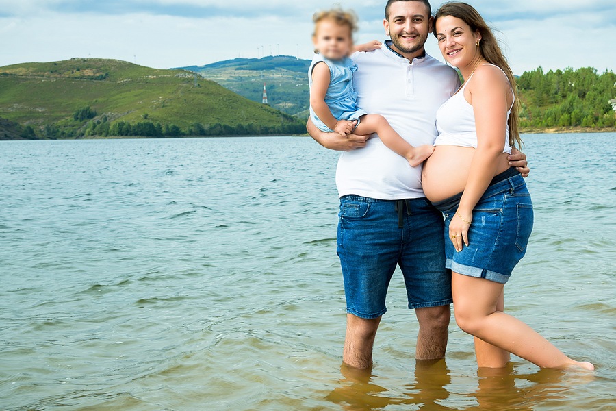 Sessões  de Stephanie (grávidez) & Damien