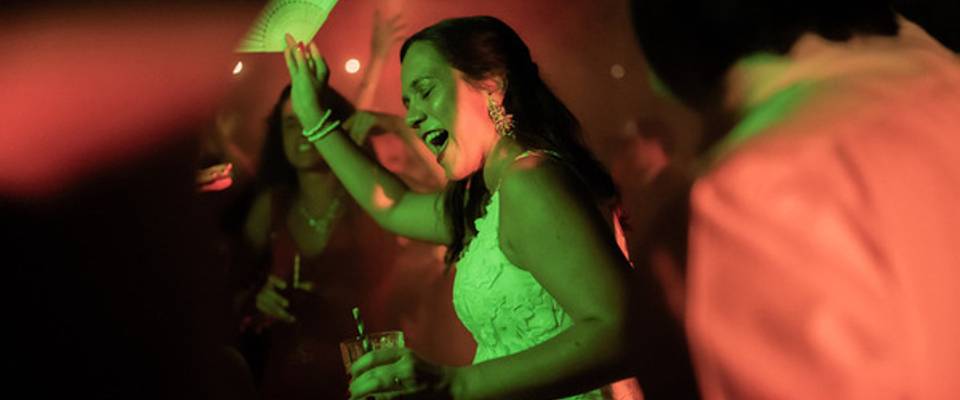 Photographing the wedding party