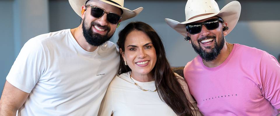 Zé Lopes e Diego celebram a música sertaneja na Feijuca da Val