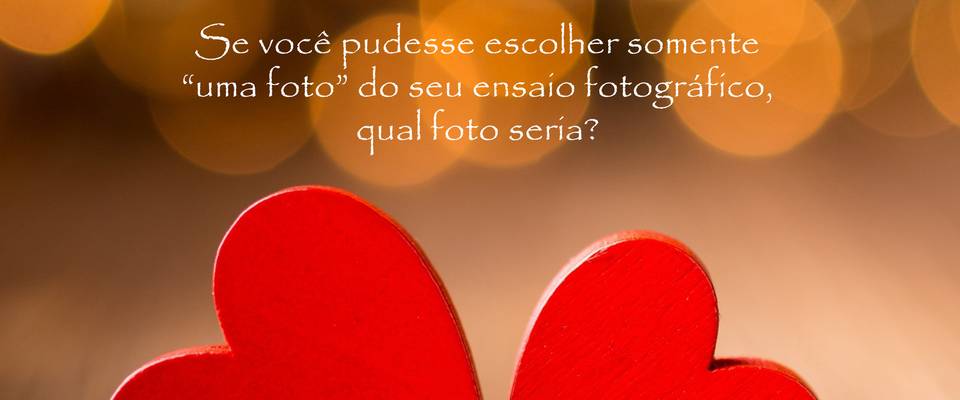 Enquete - foto pré-casamento