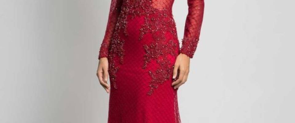 Vestidos Longos de Festa 2020 com Manga