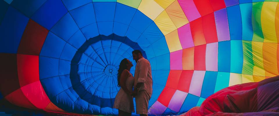 Um conto de fadas e um baloeiro: a linda história de amor de Stephanie e João