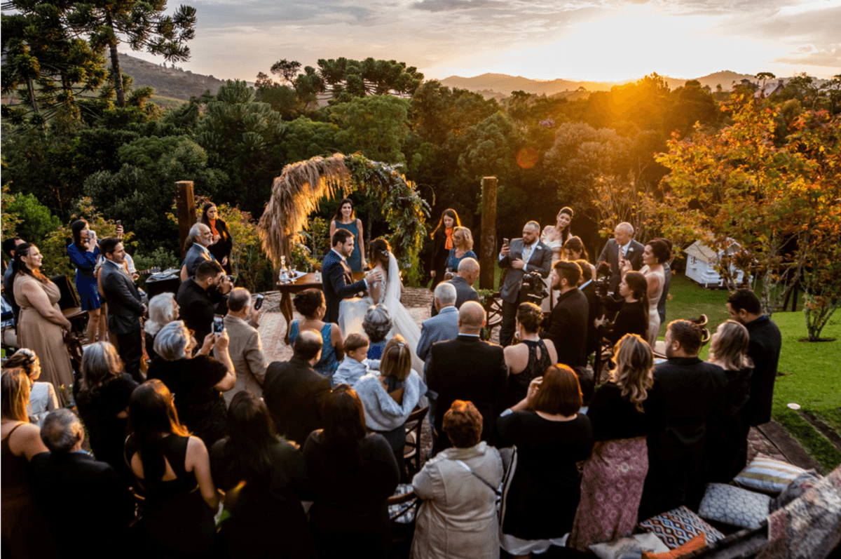 cerimônia de dia por do sol onde casar no campo no interior de são paulo lugares para casar em sp fotografia rafael bigarelli