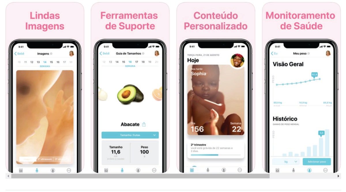 Aplicativo Que Acompanha O Desenvolvimento Do Bebe Aplicativos Para Gestantes