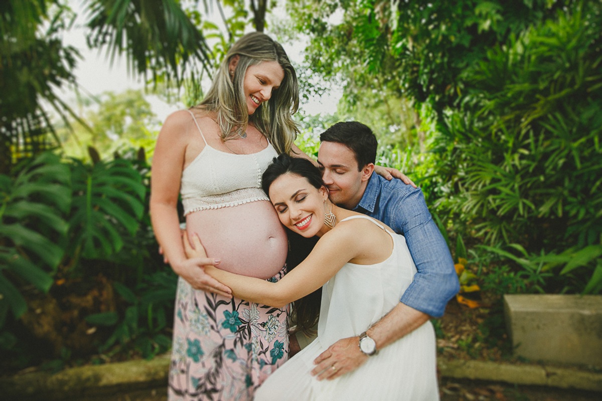 a história da avó que gerou a própria neta em seu ventre através do processo de barriga solidária hoje no programa boas vindas do canal GNT