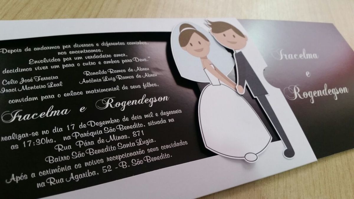 Convites Para Casamento Convites de casamento lindos com personalidade. convites para casamento