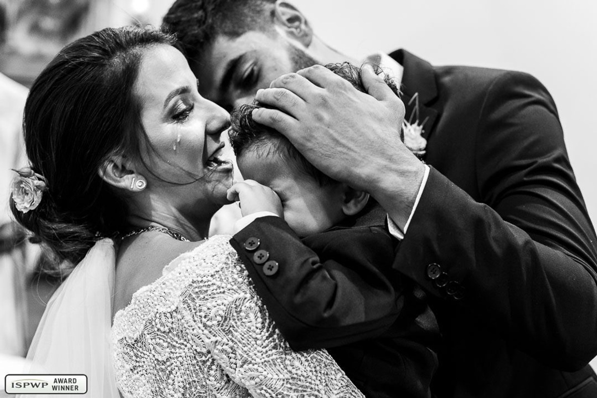 Fotografia premiada de casamento pela ISPWP