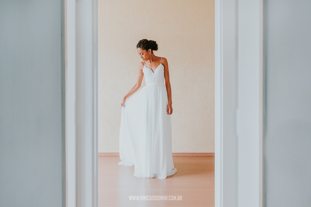 vestido de noiva para casamento de dia