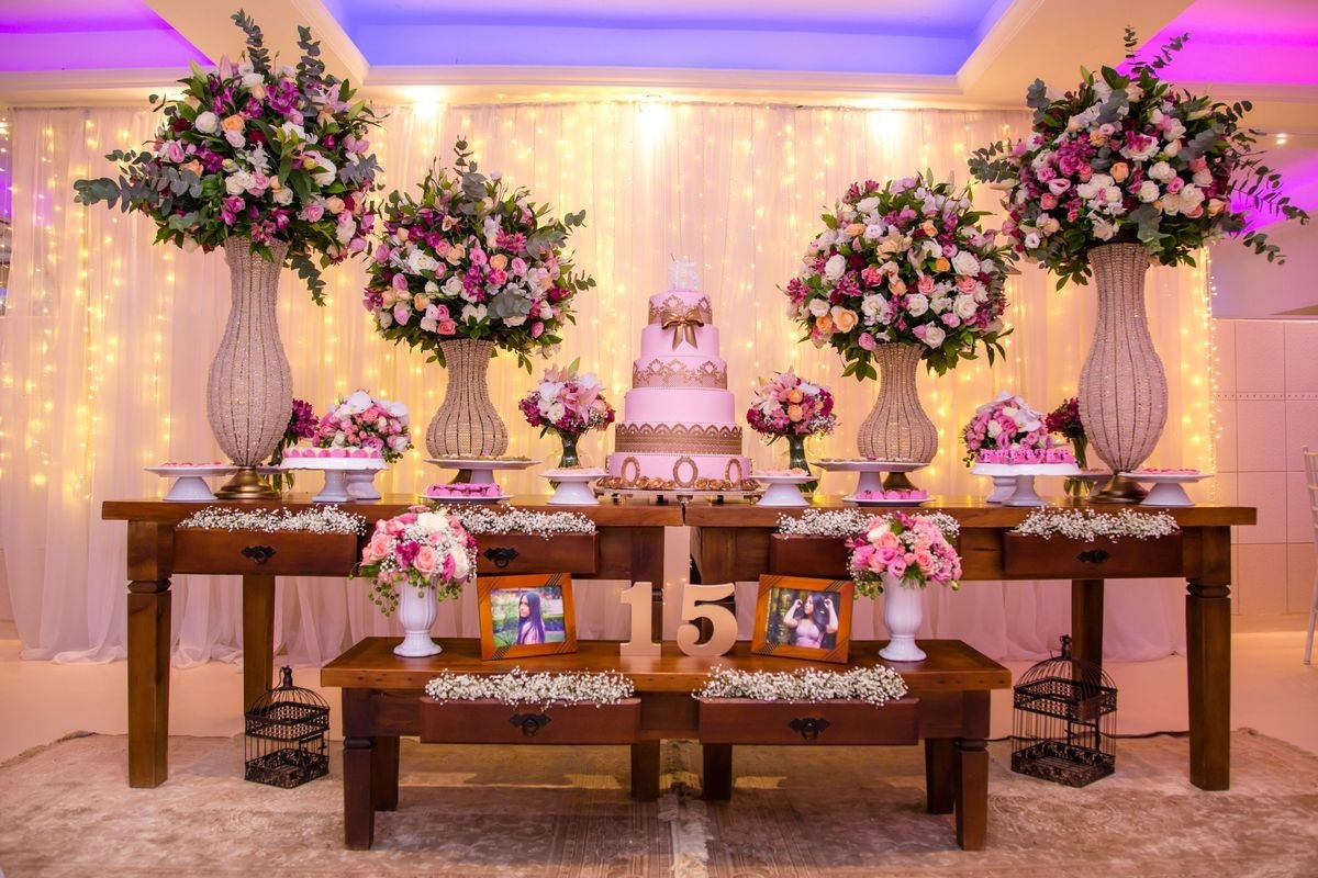 decoração debutante 15 anos