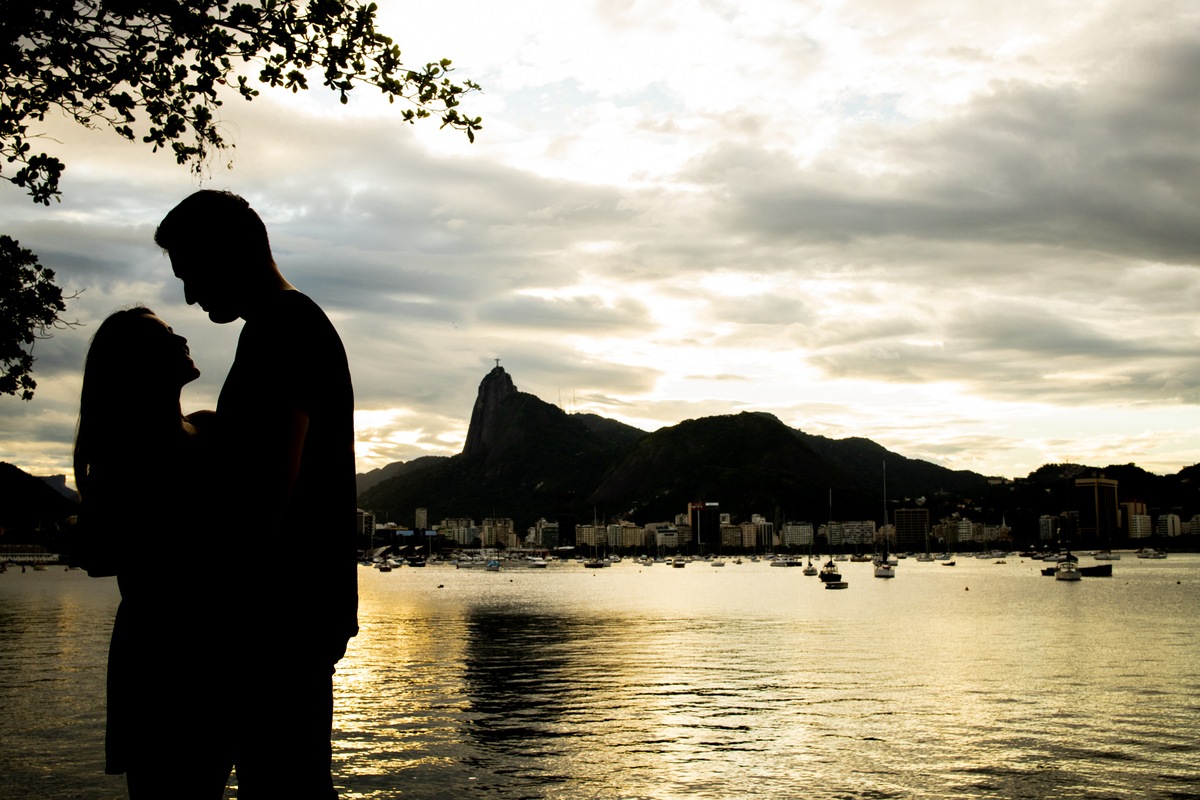 ensaio de casal na mureta da urca