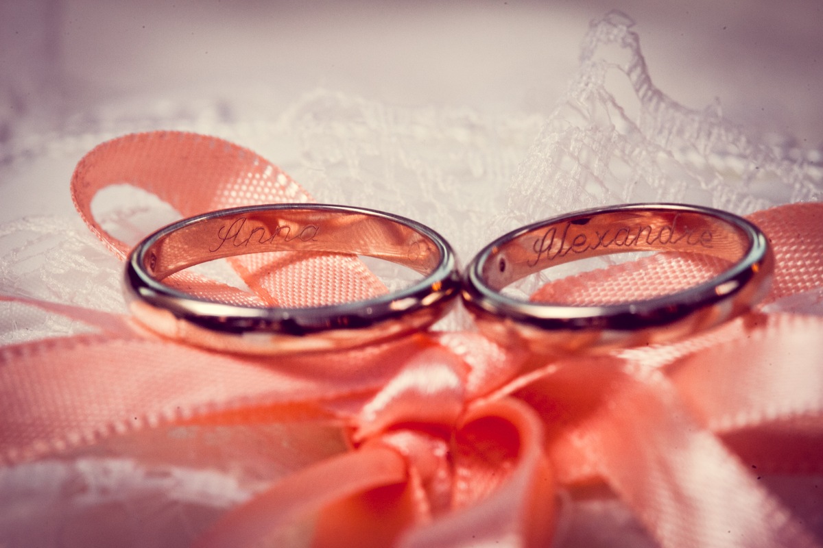 alianças de casamento