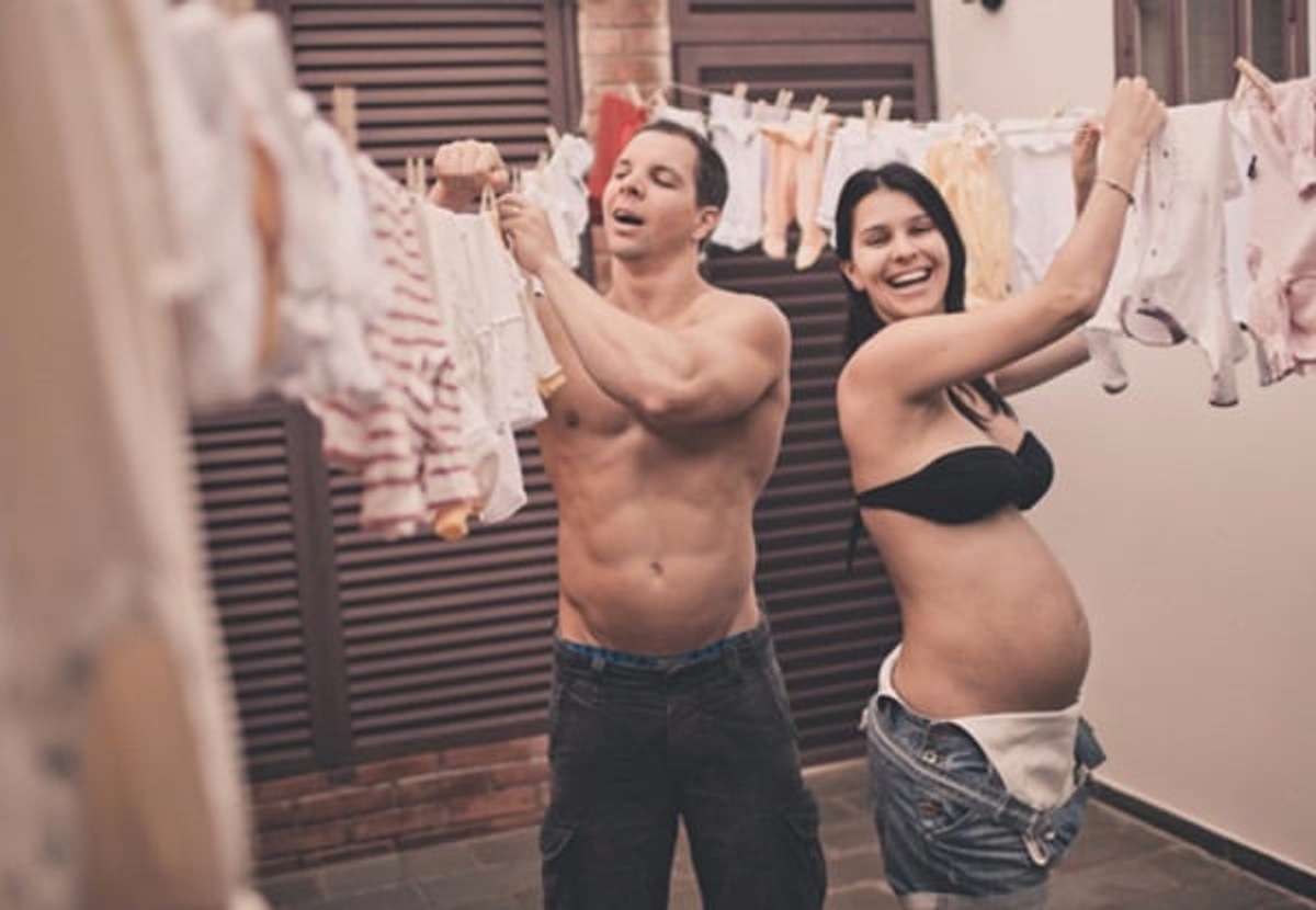 ideias de roupas para ensaio de gestante