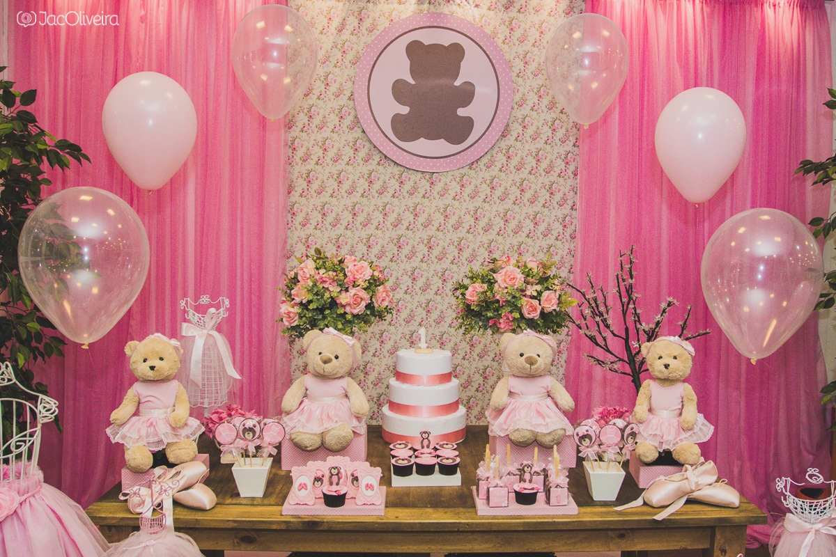 decoração festa infantil bonecas e ursas