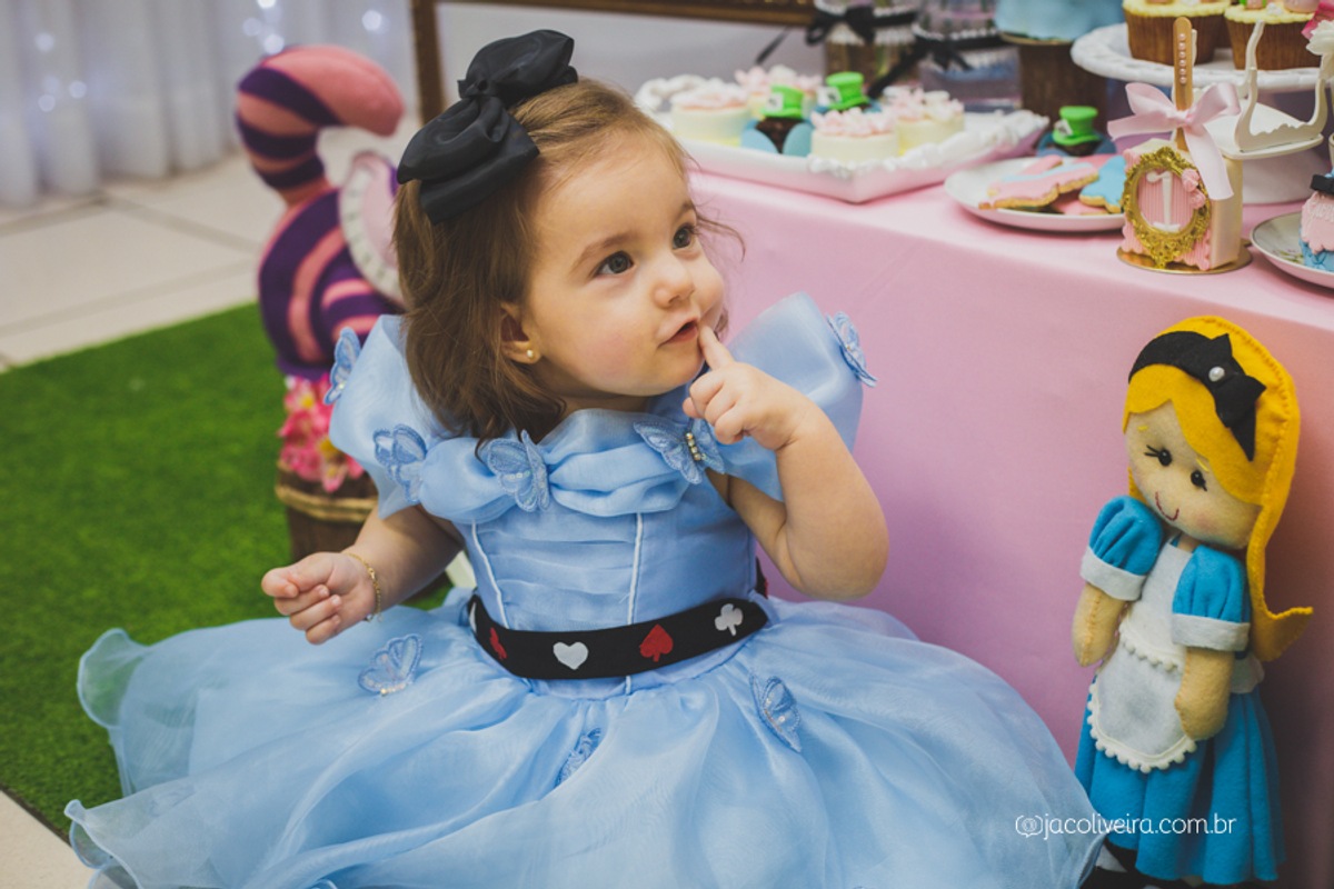 fotografo em porto alegre festa infantil alice decoração criativa festa de menina