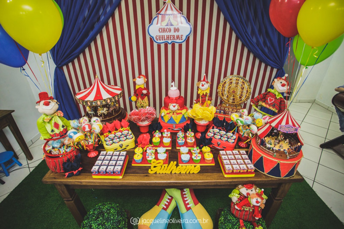 decoração circo infantil