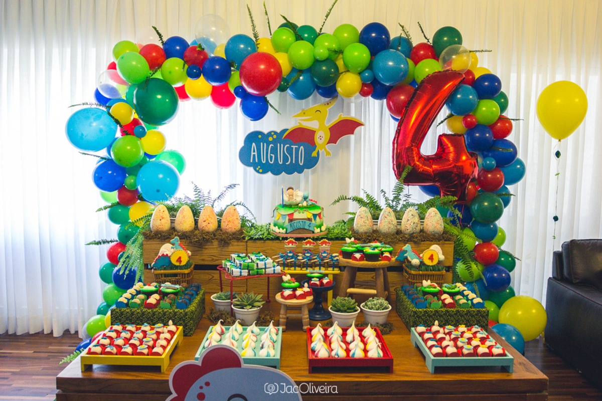 decoração infantil dinossauro