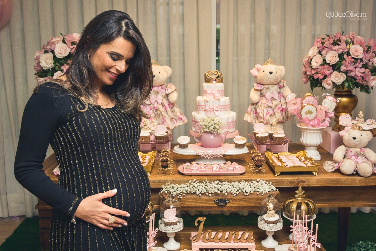 fotografo chá de fralda porto alegre joana decoração ursinhas