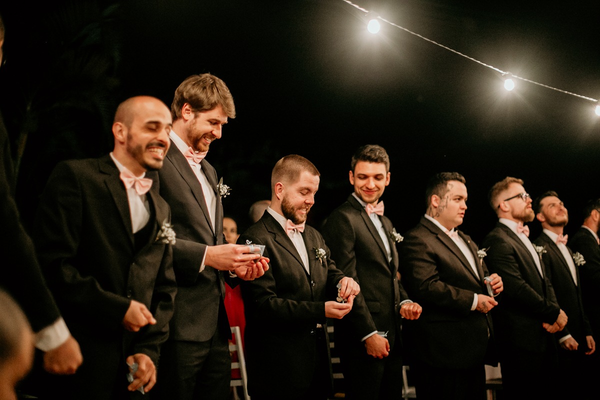 padrinhos de terno em casamento