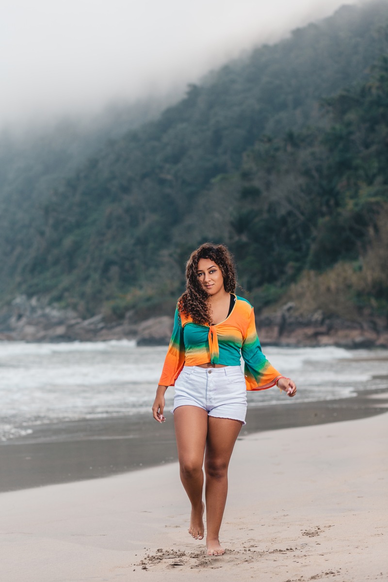 praia do guaiuba neblina