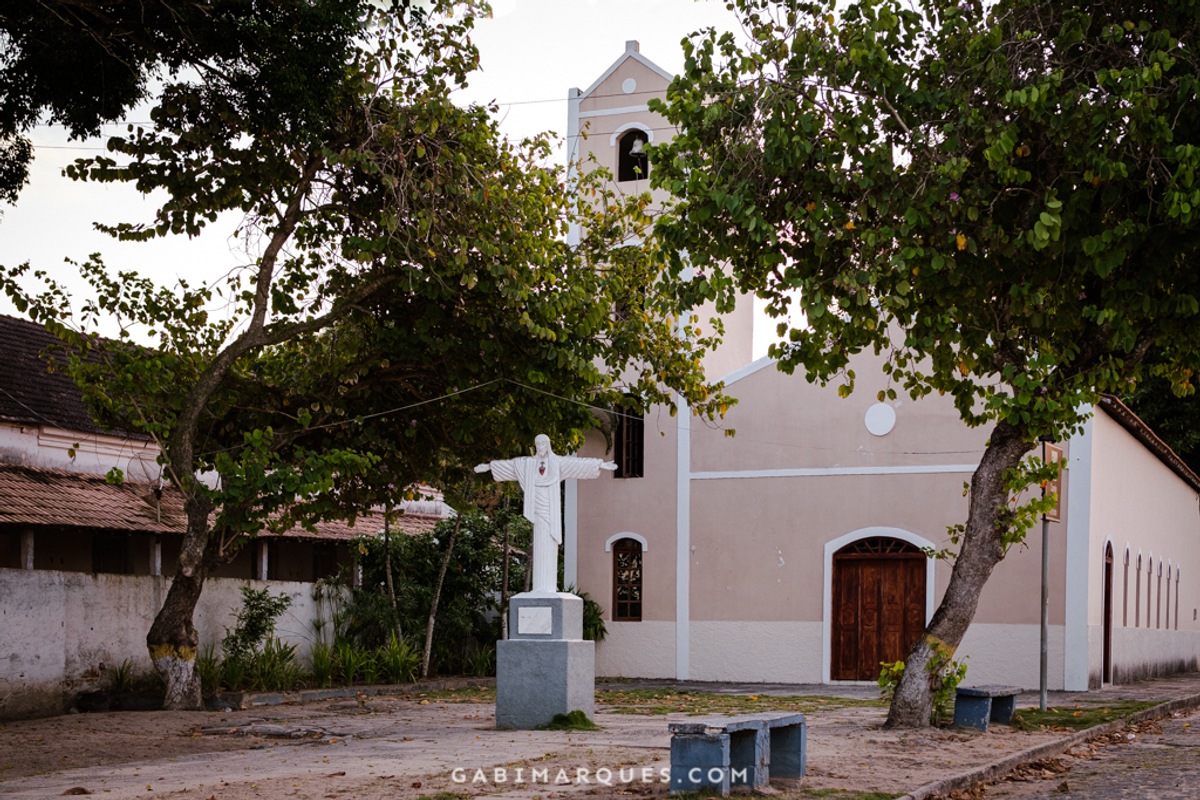 Igreja de santo Antonio Cumuruxatiba Bahia