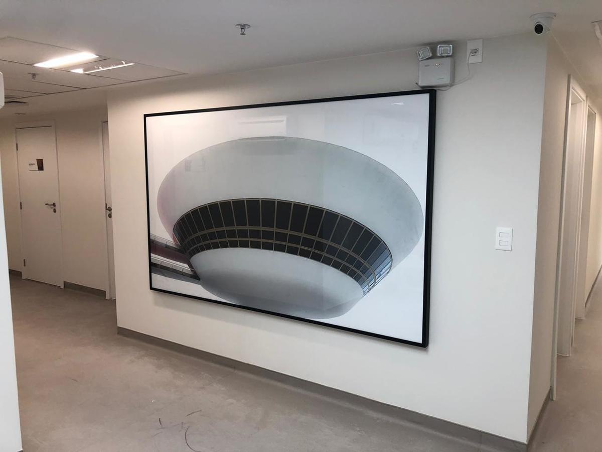 quadro preto e branco, museu de arte contemporânea, Niterói - RJ