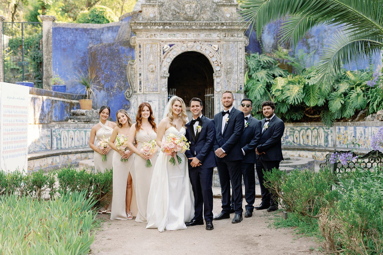 Kayla & Bruno — casamento em Palácio Marquês de Fronteira, Lisboa