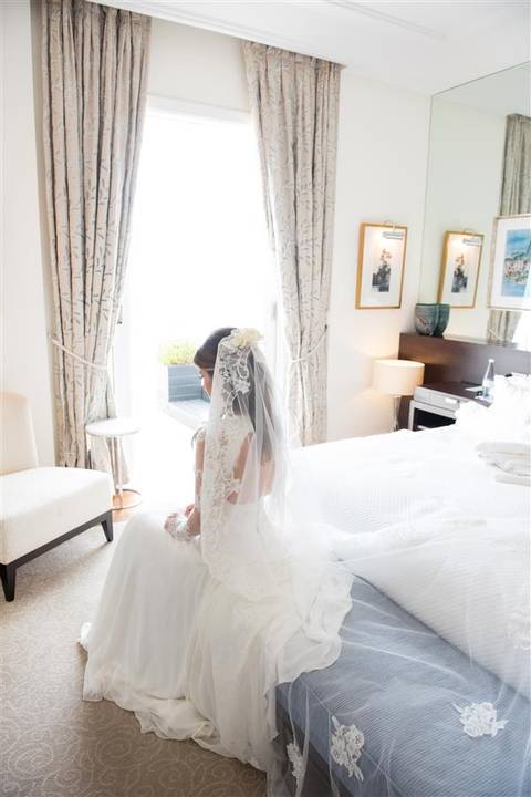 Copacabana Palace
Foto linda da noiva de costas'