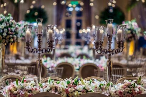 Foto: Paulo Lima 
 Decoração: Daniel Cruz
Centro de mesas'