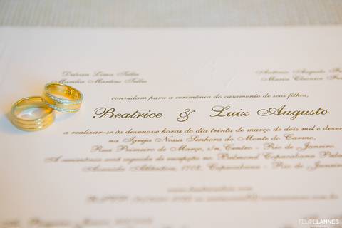 Convite: Eilá Nigre
Convite tradicional'