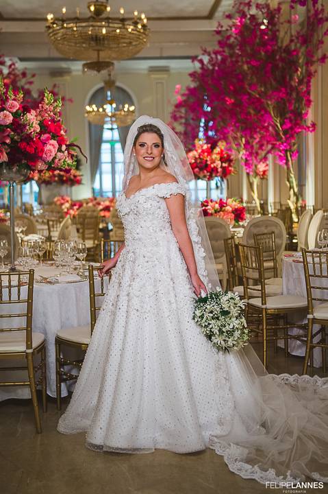 Vestido: Stella Fisher
Salão nobre no Copacabana Palace'