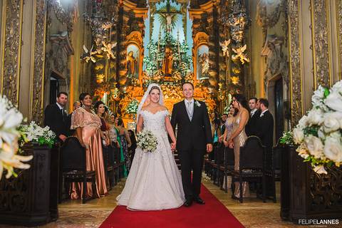 Cerimonial: Vanessa Aune
Orquestra: Delfim Moreira
Igreja: Monte do Carmo'