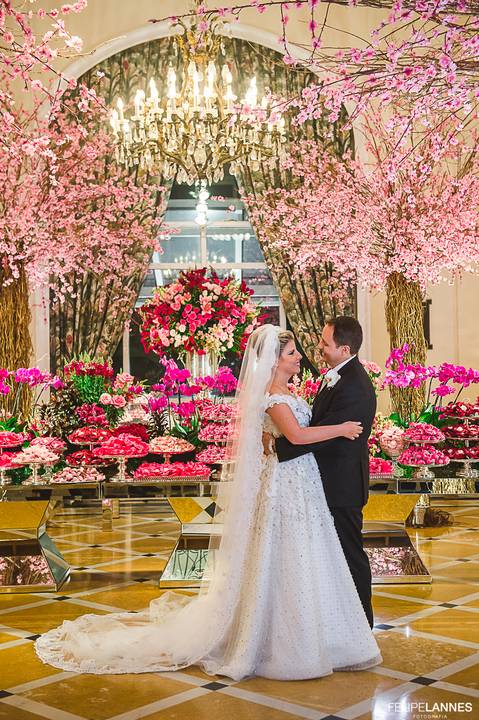 Cerimonial: Vanessa Aune
Decoração: Daniel Cruz
Local: Copacabana Palace'