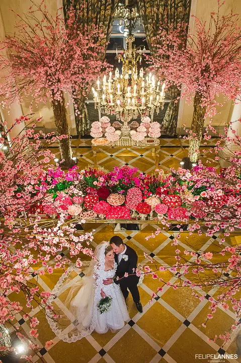 Cerimonial: Vanessa Aune
Decoração: Daniel Cruz
Local: Copacabana Palace'