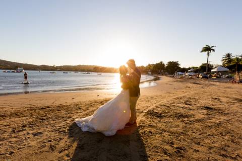 Por do Sol. Foto contra a luz
Insólito Búzios'