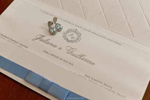 Convite de casamento'