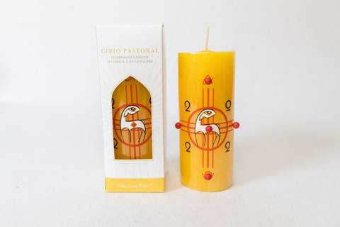 Círio Pascal; Vela votiva; Igreja Católica; Artigos Religiosos; Vela; Devoção; Páscoa; Círio'