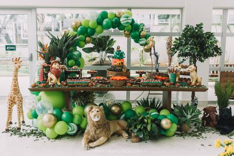 festa de aniversário de 1 aninho 
 com o tema o rei leão em condomínio ribeirão preto sp - tassia garcia fotografia'