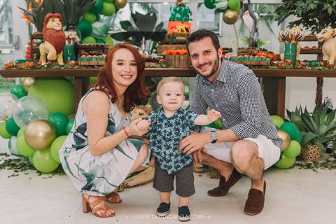 festa de aniversário de 1 aninho 
 com o tema o rei leão em condomínio ribeirão preto sp - tassia garcia fotografia'