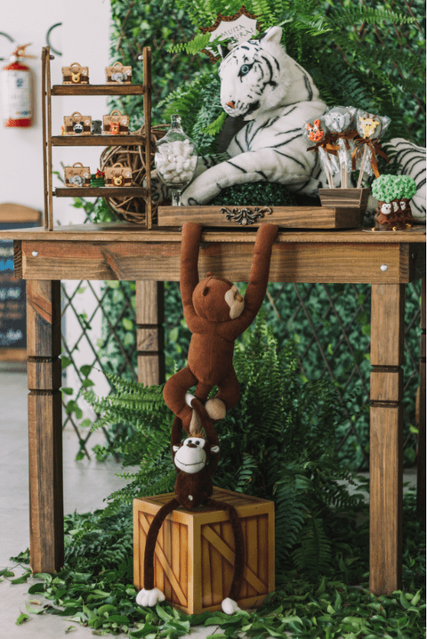 aniversário 1 ano tema safari buffet encanto e magia ribeirão preto sp - tassia garcia fotografia'