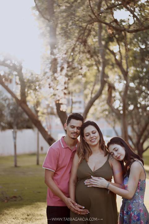 ensaio gestante externo ribeirão preto sp - tassia garcia fotografia - jardim olhos d´água'