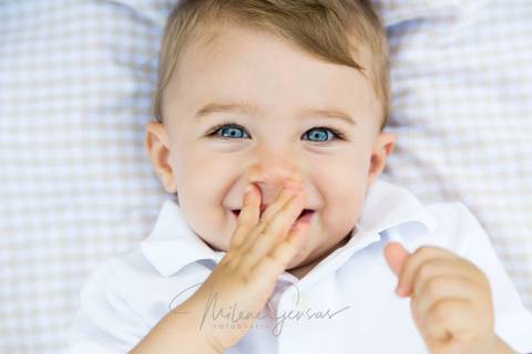 Sessão fotográfica infantil externa
1 ano'