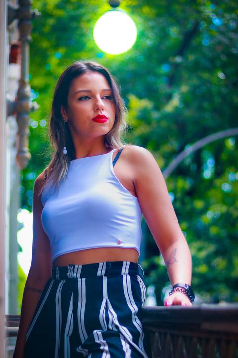 Andressa nas ruas do Rio'