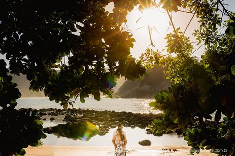 ensaio de casal, praia das conchas, guarujá, fabiana e julio, fotografia para sempre'