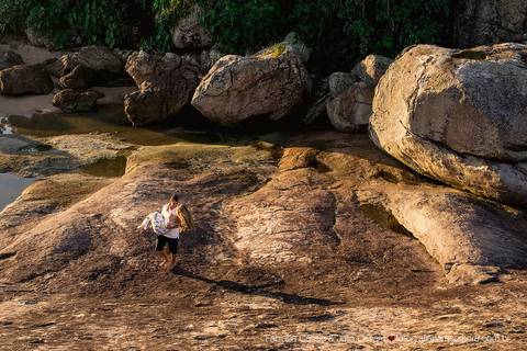 ensaio de casal, praia das conchas, guarujá, fabiana e julio, fotografia para sempre'