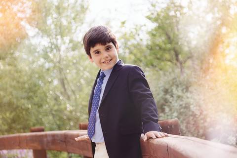 Reportaje comunión exterior Guillermo'