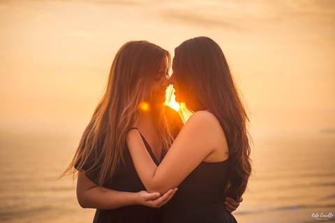 sesión de fotos de pareja en exterior lgtb'