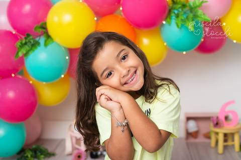 Ensaio Infantil Com Balões Zona Sul SP'